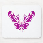 Tribal Butterfly Tattoo Design Mouse Mats