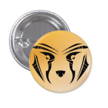 Tribal cheetah botón