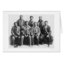 Tribal Chiefs Alaska 1917 Greeting Card