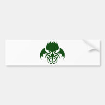 Tribal Cthulhu Bumper Stickers
