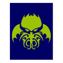 Tribal Cthulhu Post Card