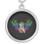 Tribal de conscience d'autisme collier personnalisé