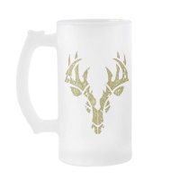 Tribal Deer Frosted Mug