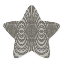 Tribal Design Star Sticker