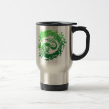 Tribal dragon コーヒーマグカップ
