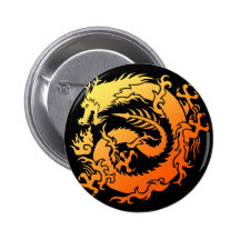 Tribal dragon バッジ