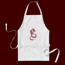 Tribal Dragon aprons