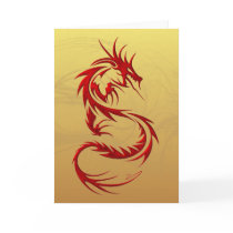 Tribal Dragon Card