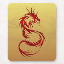 Tribal Dragon mousepads