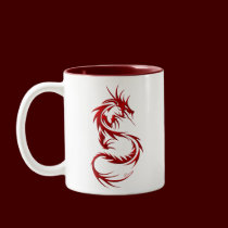 Tribal Dragon mugs