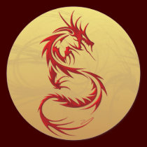 Tribal Dragon stickers