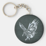 Tribal Eagle Key Chain