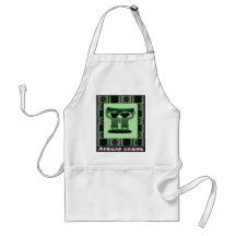 Tribal effigy - Aftrican Art Apron