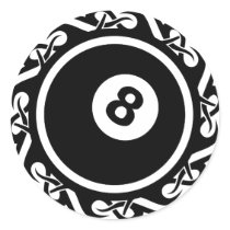 tribal eightball stickers