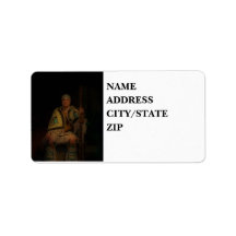 'Tribal Elder' Custom Address Labels