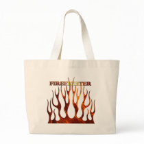 Tribal FF Flames Canvas Bags