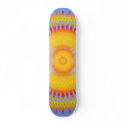 Tribal Flames: Custom Skateboard