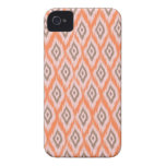 Tribal geometric diamond Aztec chevron pattern Case-Mate iPhone 4 Case