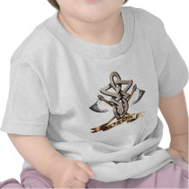 Tribal Knot viking D Shirts