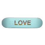 Tribal Love Word Art Skate Decks