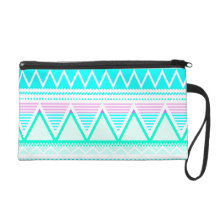 Tribal lumineux de turquoise sacs à main avec dragonne