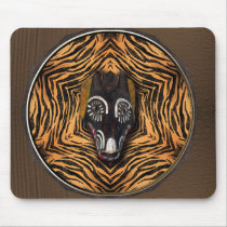 Tribal mask mousepads