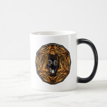 Tribal mask mugs