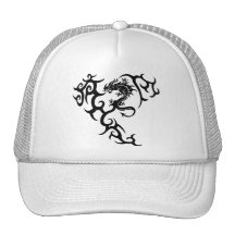 Tribal mit Drache Baseball Kappe