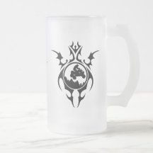 tribal quads coffee mug
