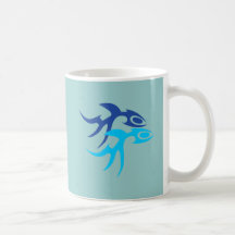 tribal requins sharks tasse