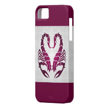 Tribal Scorpion Heart Tattoo iPhone 5 Cover