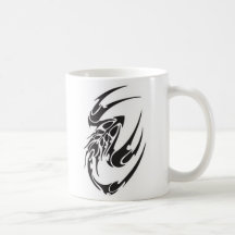 Tribal Scorpion Tattoo Design Mug