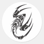 Tribal Scorpion Tattoo Design stickers