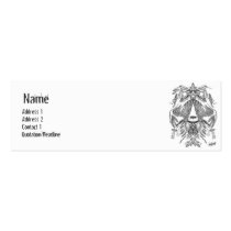 Tribal - Skinny business cards
