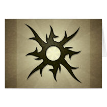 Tribal Solar Thorns Card