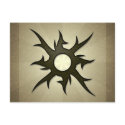 Tribal Solar Thorns Postcard