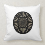Tribal Sun Throw Pillow