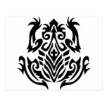 Tribal Tattoo Frog Post Cards