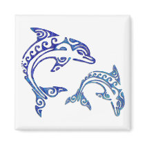 Tribal Tattoo Porpoise Duo