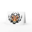 tribal Tiger Tattoo cards