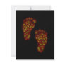 Tribal Toes Baby Shower Invitation