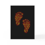 Tribal Toes Card