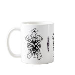 tribal tortoise sketch mugs