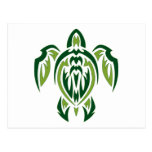 Tribal Turtle Postcard