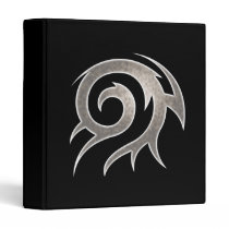 Tribal Twirl Dark Avery Binder binders