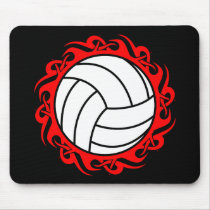 tribal volleyball mousepads
