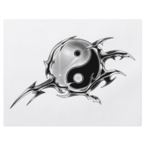 Tribal Yin Yang Custom Flyer