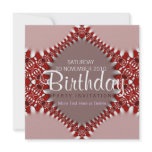 Tribalitic Sweet Birthday Invitation
