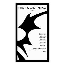 tribalz business card