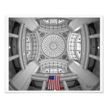 Tribunal du comté de Clinton, Wilmington, Ohio Photo Sur Toile